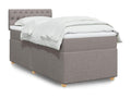 Sommier à Chicyla de lit avec matelas Chicyla 100x200 cm Tissu LRPN05894