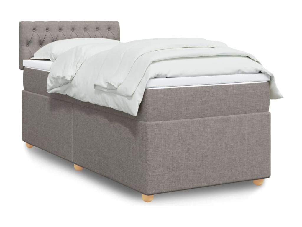 Sommier à Chicyla de lit avec matelas Chicyla 100x200 cm Tissu LRPN05894