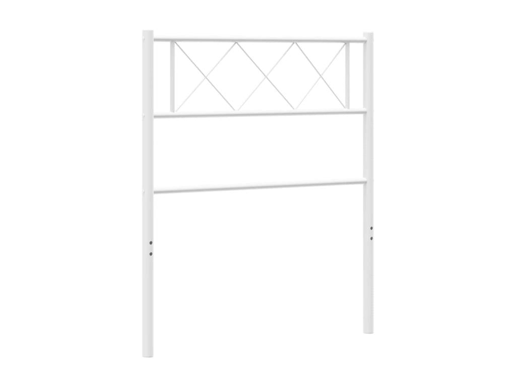 Tête de lit métal blanc 100cm PZQA60286