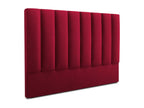 Domopure - Tête de lit Domopure 180x120cm en velours rouge - 180x8x120cm XAQX70769
