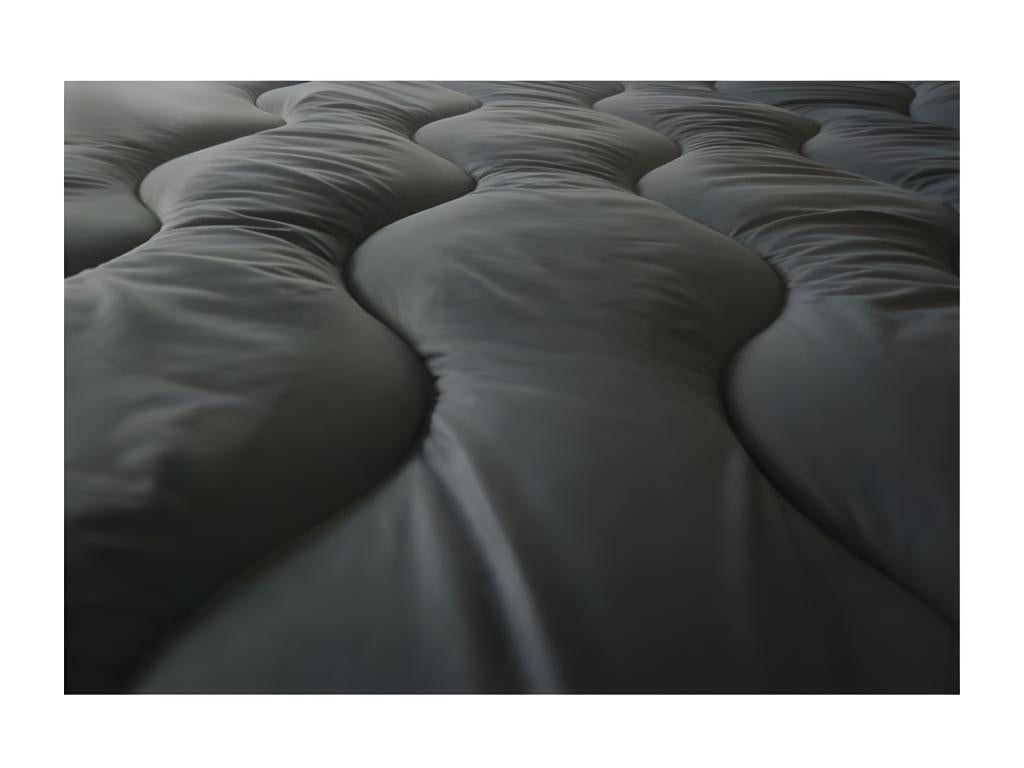 ABEIL Couette BiCouleure - 220x240 cm - Blanc et gris RBLB92079