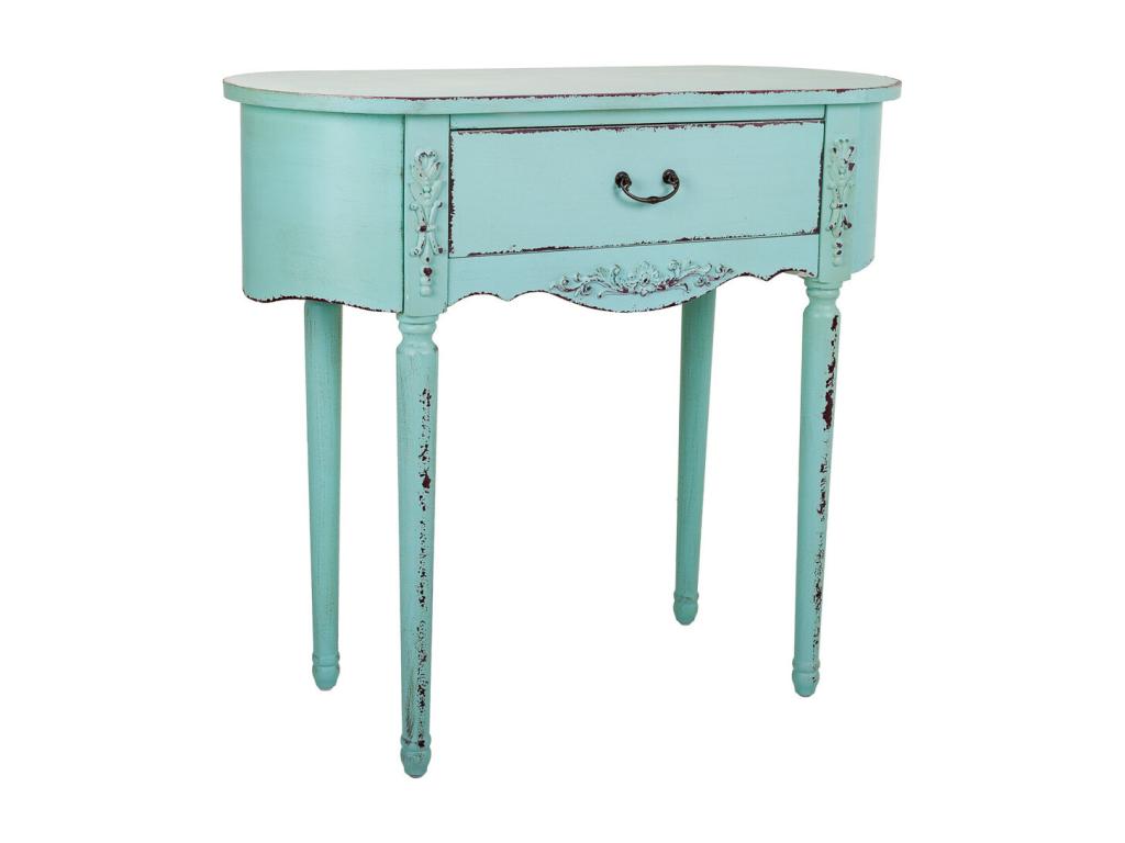 Hall en bois avec 1 tiroir 88x36x80 GZZZ04878