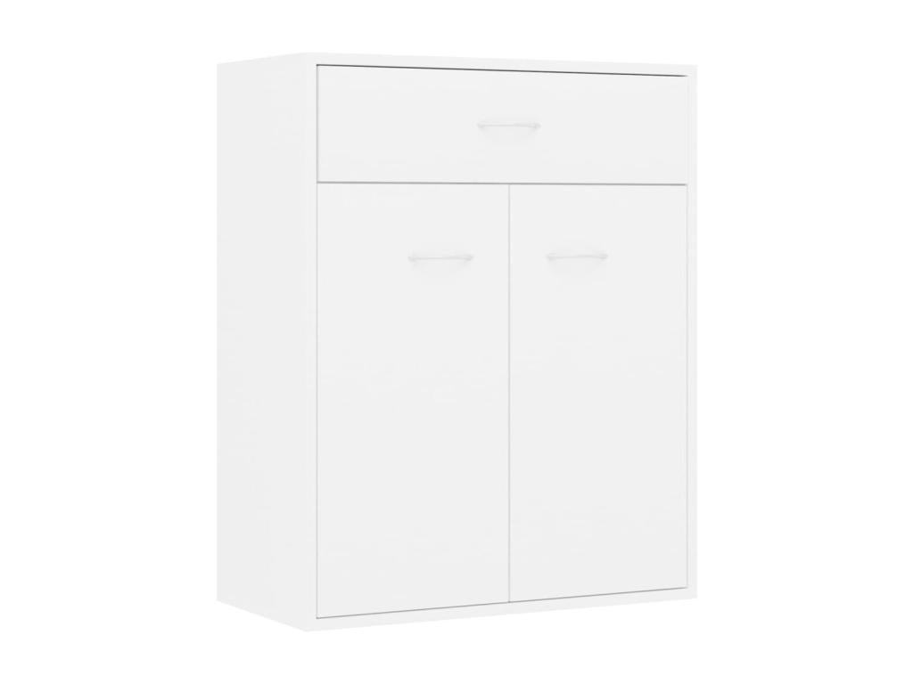 Buffet Blanc 60x30x75 cm Aggloméré FBOO24514