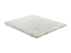 Domopure - surmatelas à mémoire de forme - hauteur 5 cm - déhoussable en aloe Domopure 140x190 OZPV49974