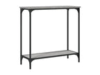 Table console Chicyla gris 75x30.5x75 cm bois d'ingénierie SFLL87145