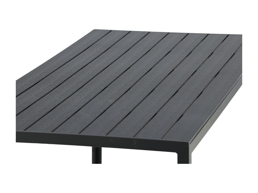 Domopure Table de salle à manger noir. LLUR41763