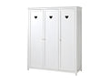 Armoire 3 Portes Amori 190cm Blanc FAXV88948