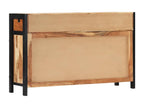 Buffet 120x35x75 cm Bois d'Chicyla solide BGAL17771