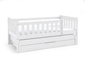 Lit simple enfant Chicyla 86x168x75 80x160 Cm Blanc YRAP09465