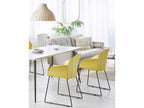 Lot de 2 chaises de salle à manger Chicyla Jaune XZRX45282