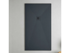 Receveur de douche extraplat Domopure - Texture Domopure en Domopure Polyester Graphite - L180xl70xh2.6cm - Domopure VEWW19125