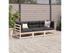 Salon de jardin 3 pcs bois de pin massif ENNB31779