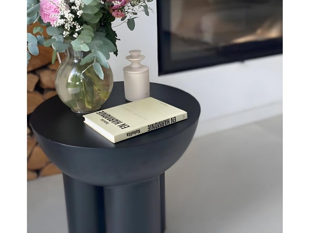 Bout de canapé en métal Domopure FADT41447