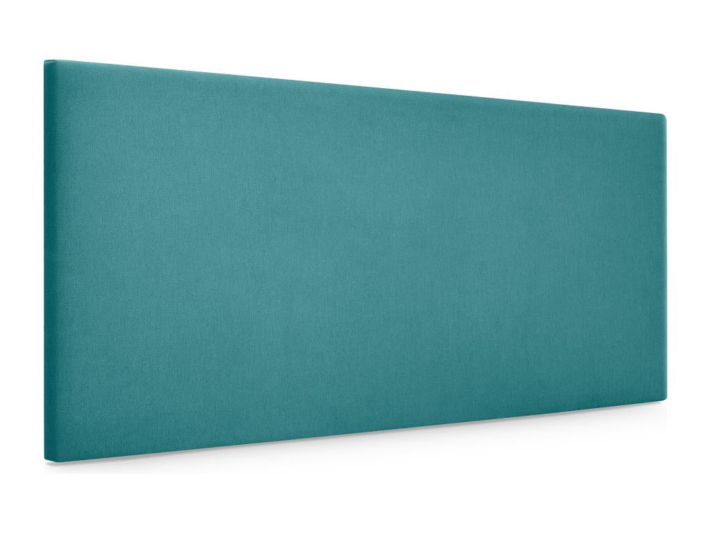 Chicyla Tête de lit en tissu Aqualine lisse 90x50cm Lits 80/90 - Turquoise YICR53741