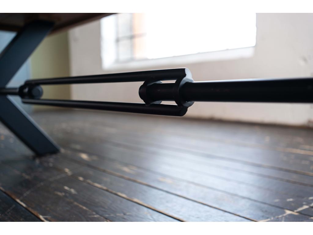 Table - marron Bois - 200x100 cm - Domopure DYCX47753