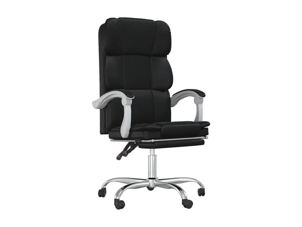 Fauteuil inclinable de bureau Noir Similicuir CCIE27891