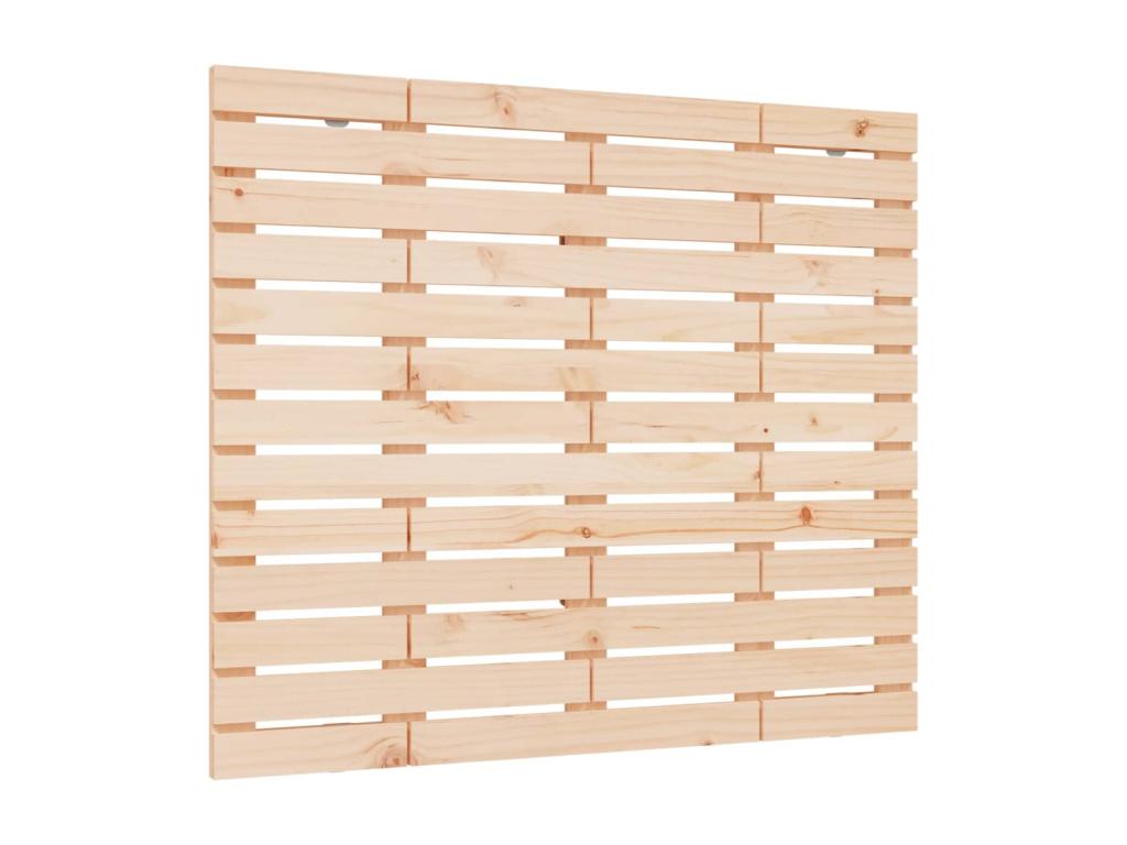 Tête de lit murale 96x3x91.5 cm Bois massif de pin ZRCG18216