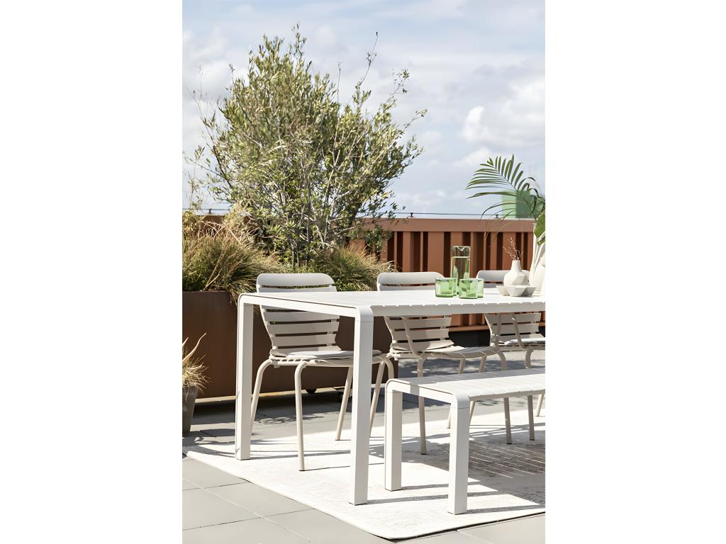 Chicyla - Table de jardin en métal 214x97cm PRPJ79279