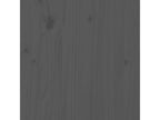 Tête de lit Gris 186x4x100 cm Bois massif de pin WOSX53130