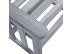 Chaises de jardin avec table à thé et coussins Domopure solide DLCQ42480