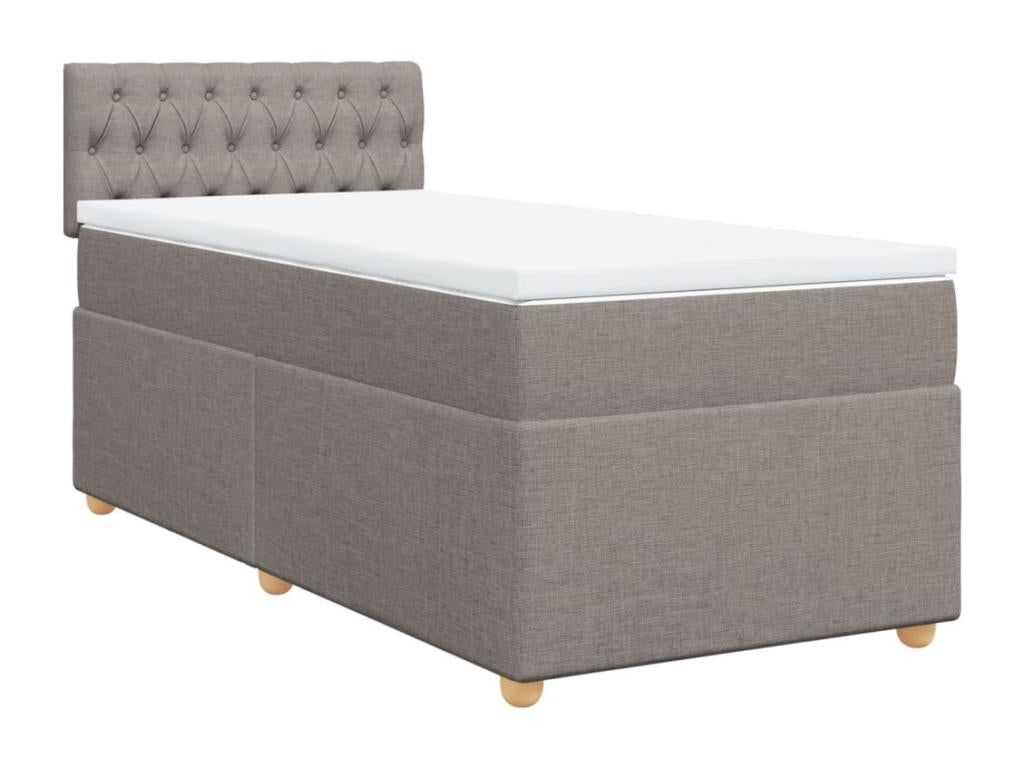 Sommier à Chicyla de lit avec matelas Chicyla 100x200 cm Tissu LRPN05894