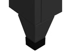 Armoire à casiers Noir 38x45x180 cm Acier HNVC14004