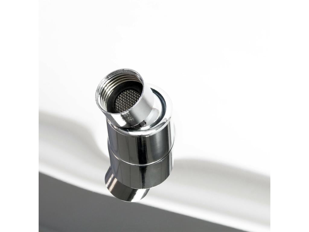 Pommeau de douche carré argenté 2x20x5 cm 16 0000625 TSXW95711