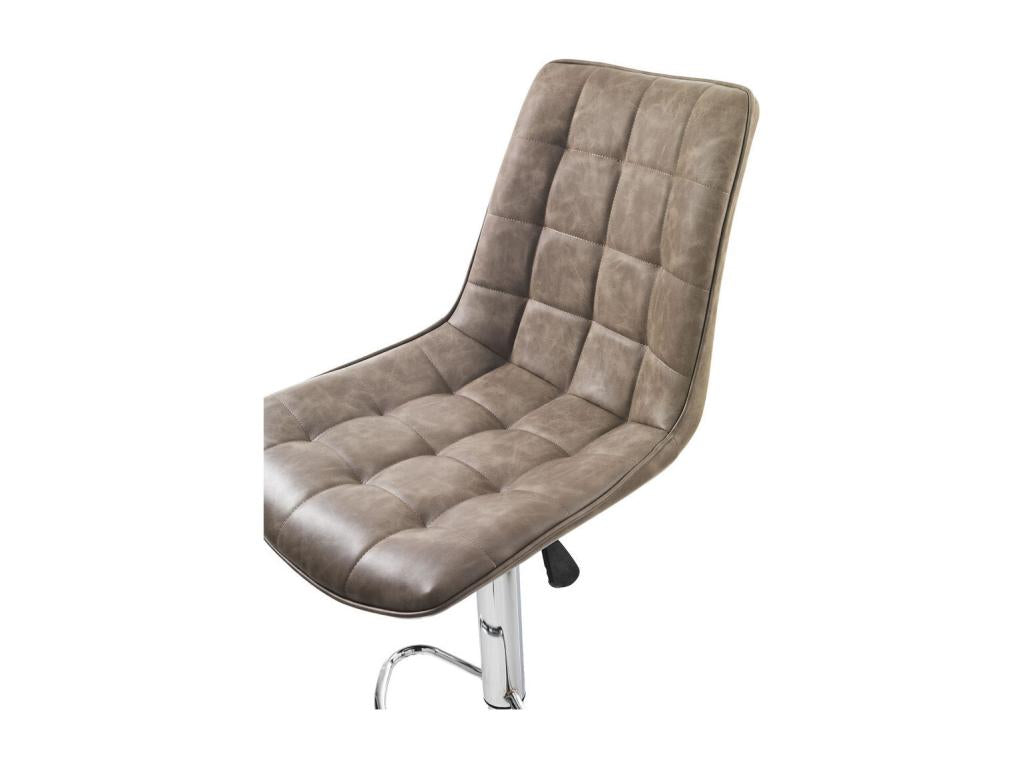 Set de 2 Tabourets Domopure marron clair YYPS16269