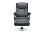 Fauteuil TV Noir Similicuir EVMM52699