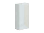 Armoire murale Chicyla Armoire suspendue Etagère murale Armoire auxiliaire multifonctionnelle 30x16 h60 cm Blanc brillant NOTW52932