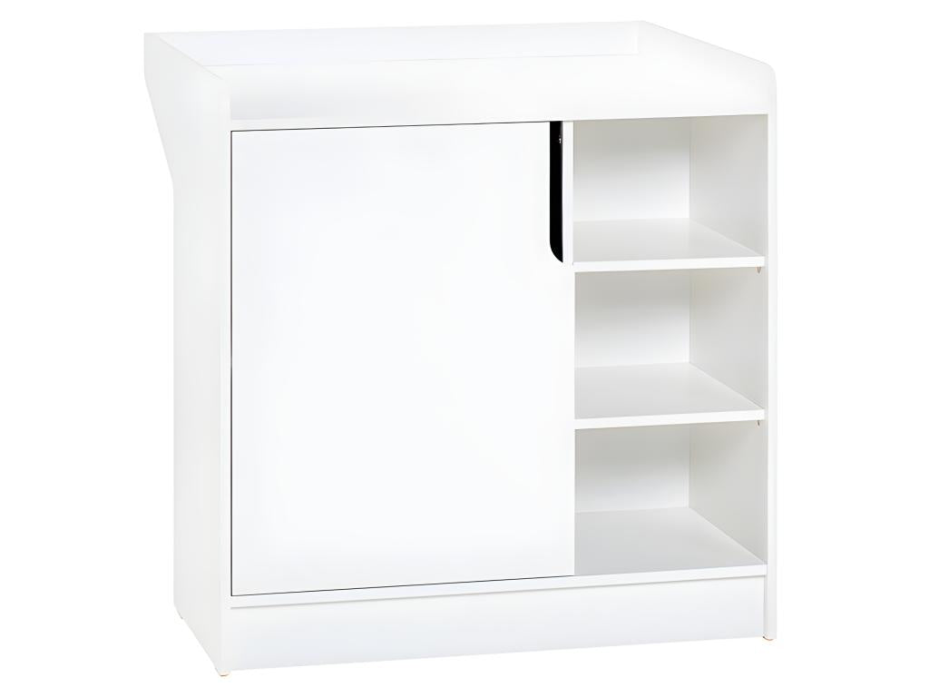 Commode à langer 1 porte Chicyla Blanc VIIF45802