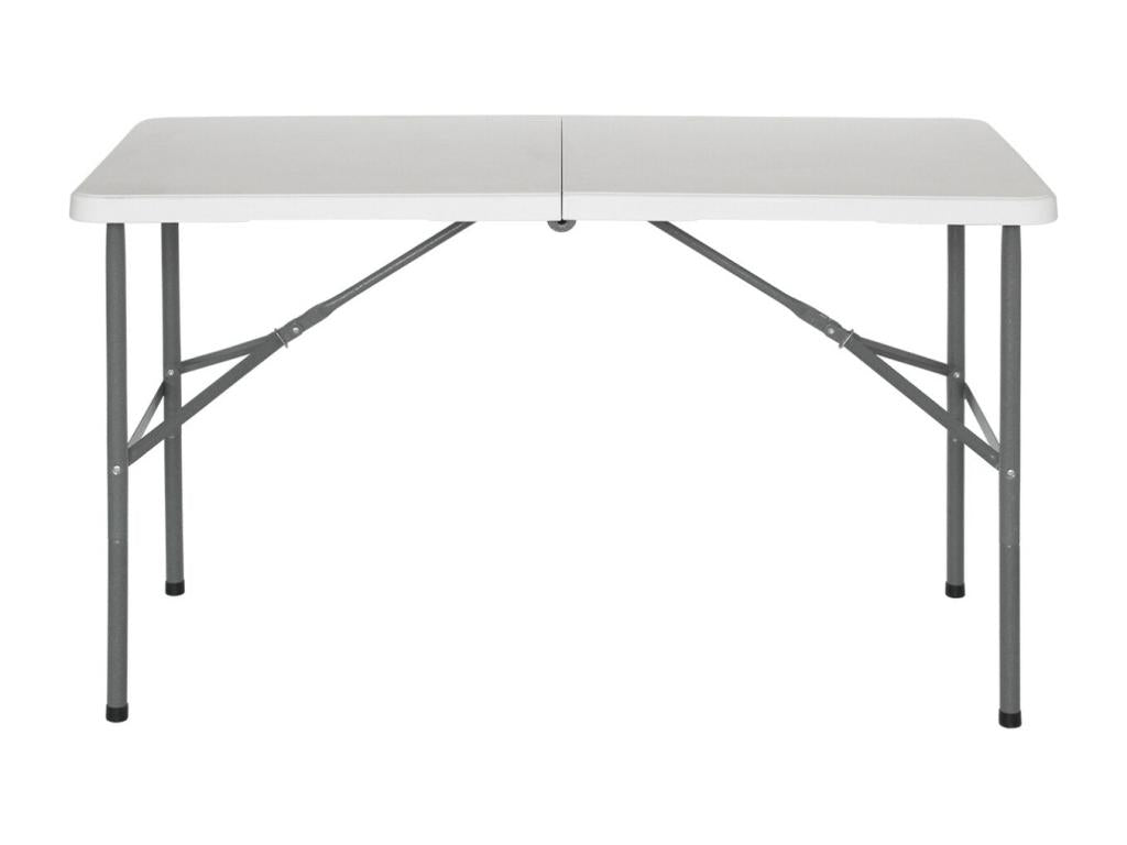 Table Pliante 122cm Rectangulaire Blanc Catering O91 QEHE13553
