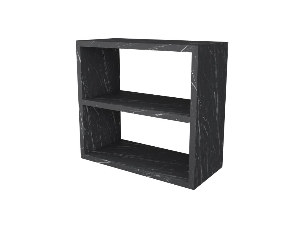 Étagère de cuisine Chicyla autoportante à 2 niveaux 40x43.5x20 cm marbre noir Chicyla IHUM84144