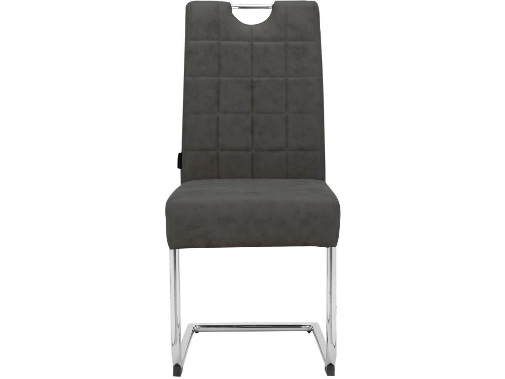 Chaise de salle à manger 2 Pack Anthracite JCDR92227