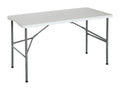 Table Pliante 122cm Rectangulaire Blanc Catering O91 QEHE13553