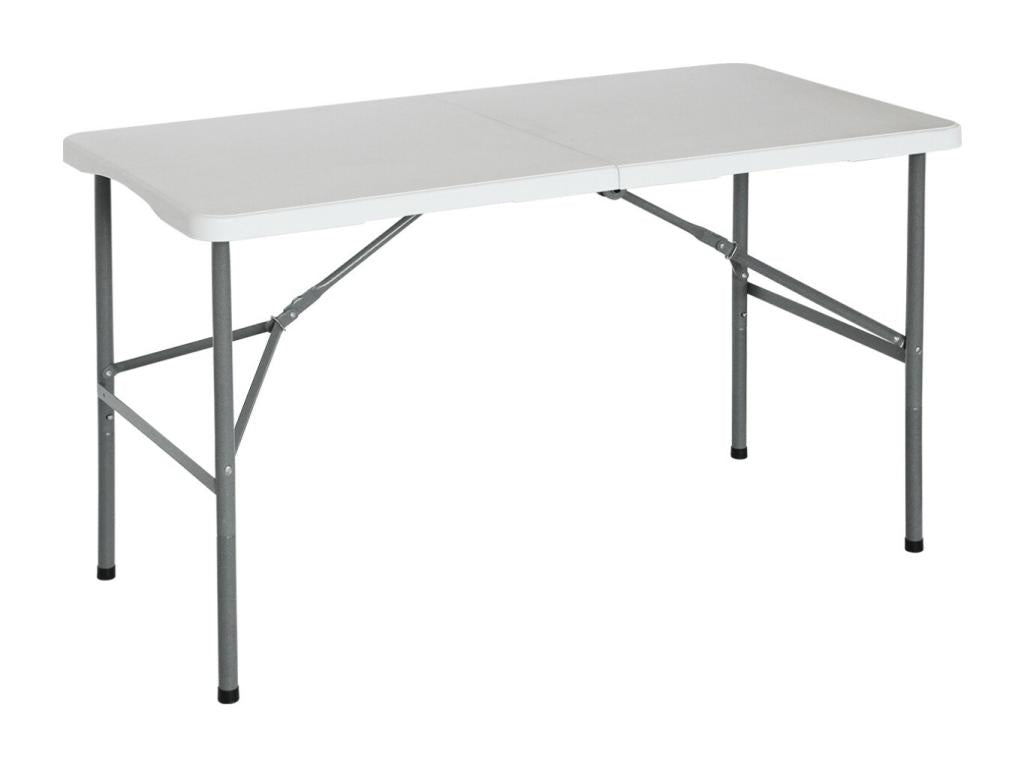 Table Pliante 122cm Rectangulaire Blanc Catering O91 QEHE13553