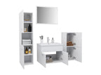 Ensemble de meubles de salle de bain Blanc 8 HNLO75641