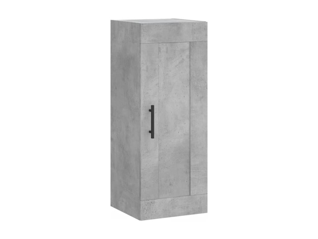 Armoire murale gris béton 34.5x34x90 cm bois d'ingénierie WVRR25886