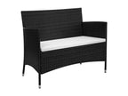 Banc de jardin meuble résine noire 100x58x84 cm 02 0011144 YREZ09062