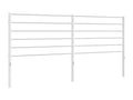 Tête de lit métal blanc 193 cm XBGH62084