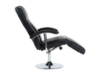 Fauteuil TV Noir Similicuir EVMM52699