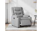 Fauteuil inclinable électrique Gris clair Tissu XBWV67924