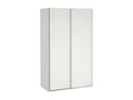 Armoire polyvalente à 2 portes Domopure Meubles multifonctionnels Casier à chaussures Support à chaussures pour armoire 119x65 h200 cm Blanc ITRM28860