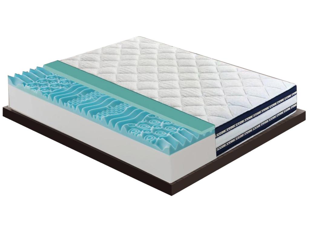 Matelas en mémoire de forme et Domopure rafraîchissant de 27 cm de hauteur modèle Fantasma 160x190 cm RLWQ81806