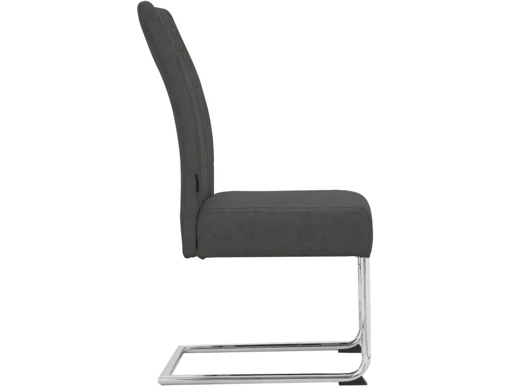 Chaise de salle à manger 2 Pack Anthracite JCDR92227
