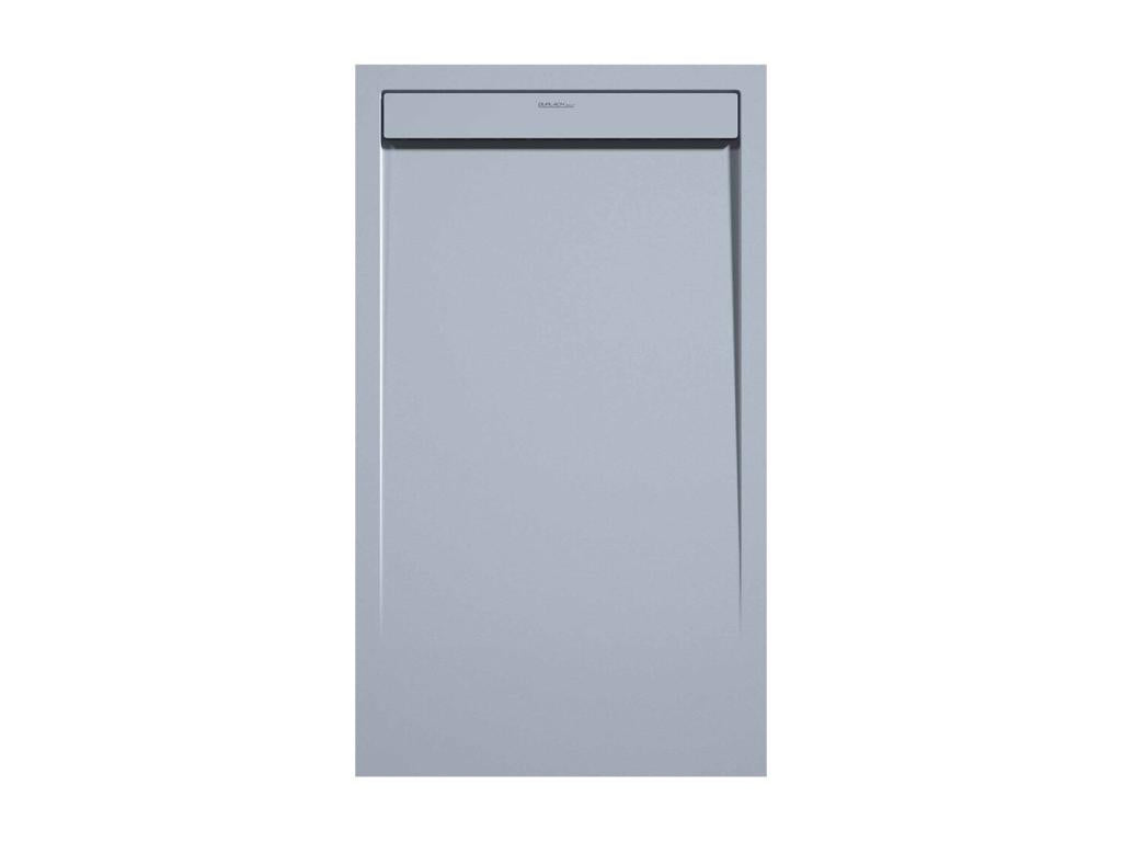 Receveur de douche Gris finition Lisse Domopure SMART grille de couleur - 120x80 cm IMFG87741