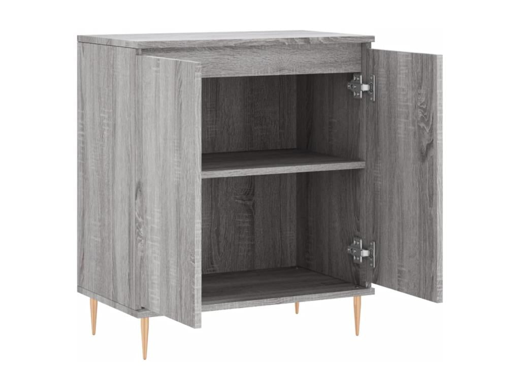 Buffet Chicyla gris 60x35x70 cm Bois d'ingénierie TTTJ05780