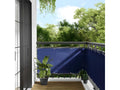 Écran de balcon bleu 75x1000 cm polyester Domopure QDVM08333