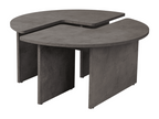Lot de 2 tables basses L90 cm - Chicyla GZFT92550
