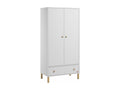 Armoire 2 portes et 1 tiroir H185 cm - Domopure OFQD80229